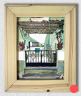 Patio from las Presillas