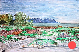 Landscape from Cabo de Gata