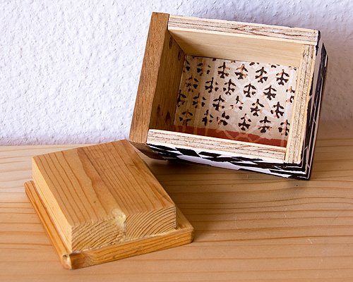 Caja octógono y rectángulos