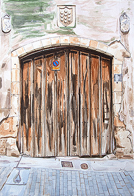Home gate of Salamanca