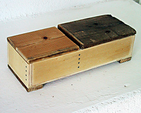 Caja doble rectangular