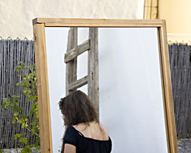 Mirror entire body vertical