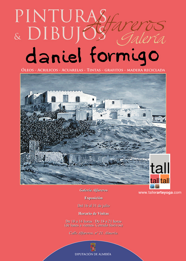 Art exhibition of paintings and drawings 2013 Deputation Almería
